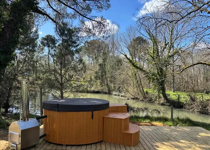 Maison 2 Domaine Du Avec Bain Nordique Montendre